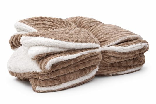 Κουβέρτα Sherpa Ultimate – Διπλής Όψης Μπέζ