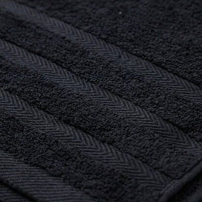 Πετσέτα Σώματος Μαύρη 70x140cm - 100% Βαμβάκι 500 GSM - Πιστοποίηση OEKO-TEX®