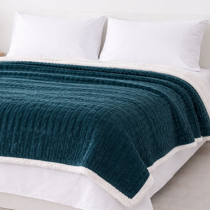 Κουβέρτα Sherpa Ultimate – Διπλής Όψης Κυπαρρισί