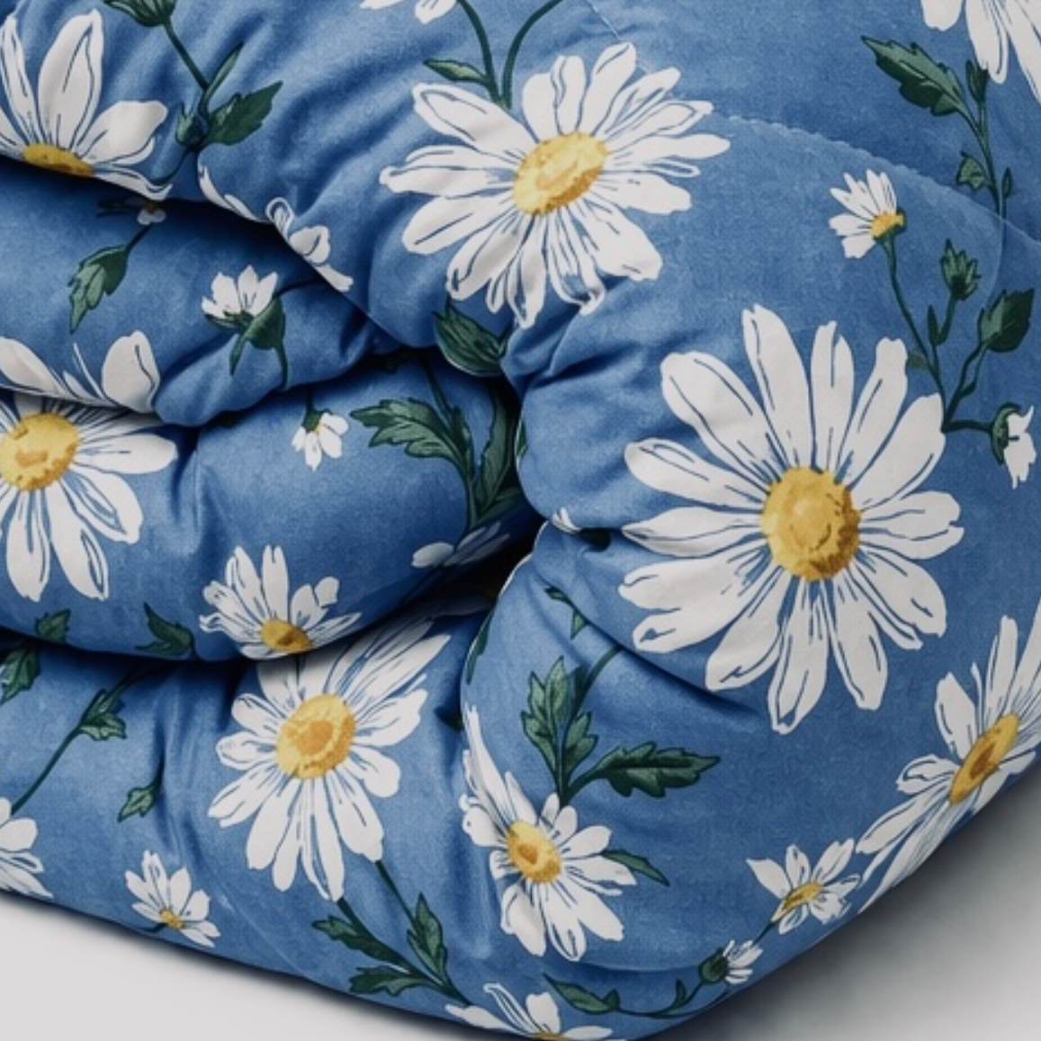 Μονό Πάπλωμα Μαργαρίτες με Γέμισμα Μικροΐνες