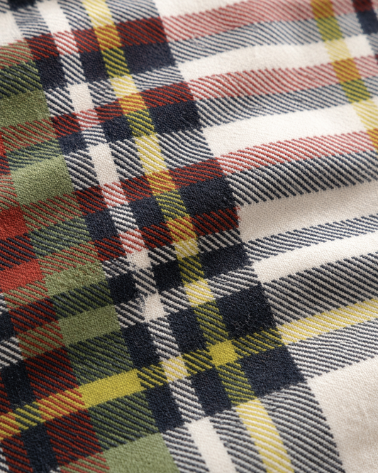 Χειμερινό Σετ Φανελένια Σεντόνια 100% Βαμβάκι Πράσινο Καρό
