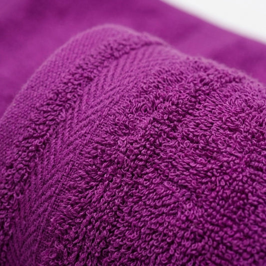 Πετσέτα Προσώπου Βιολετί 50x90cm - 100% Βαμβάκι 500 GSM - Πιστοποίηση OEKO-TEX®