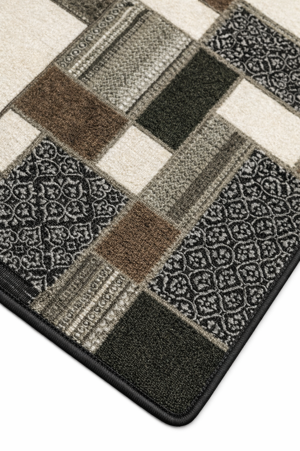 Χαλί Διαδρόμου Patchwork με Γεωμετρικό Μοτίβο