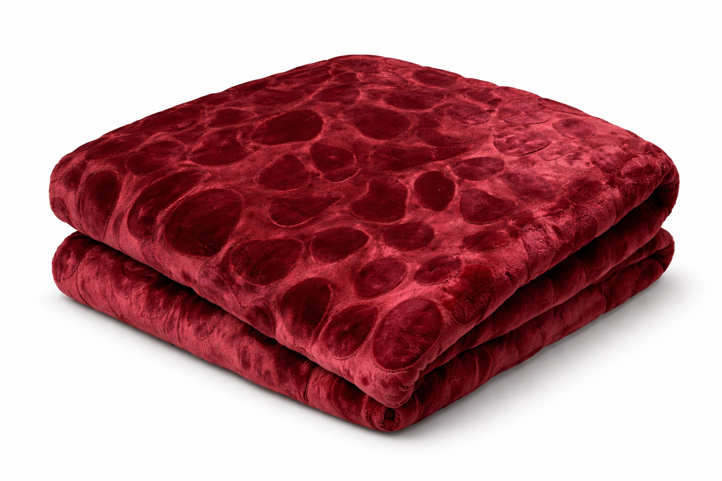 Luxury Βελουτέ Κουβέρτα 220×240cm – Κόκκινη